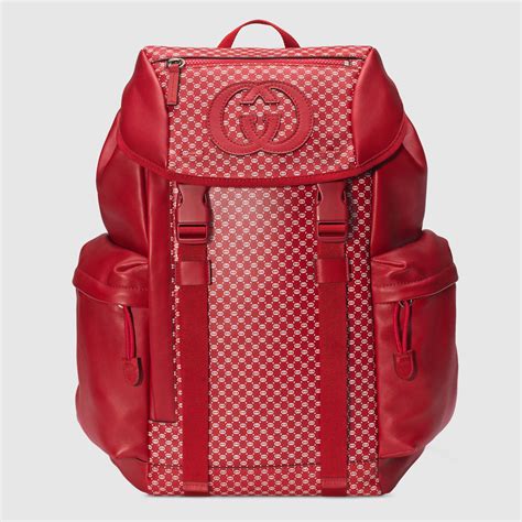 gucci mens designer backpacks|luxury leather backpacks for men.